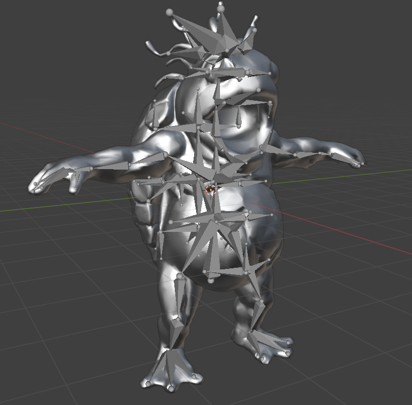 Complex humanoid rig